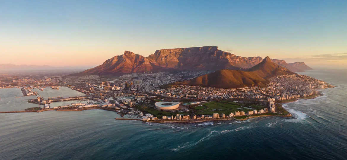 Kaapstad en de Tafelberg