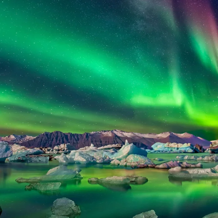 Noorderlicht in IJsland