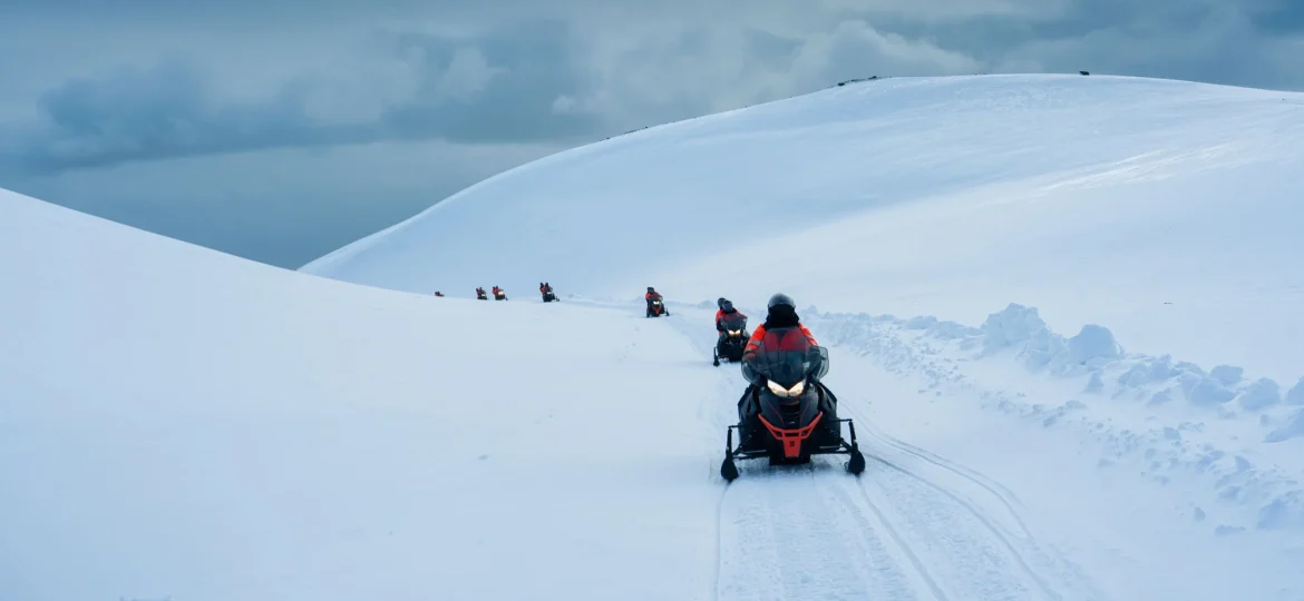 Sneeuwscootertours IJsland